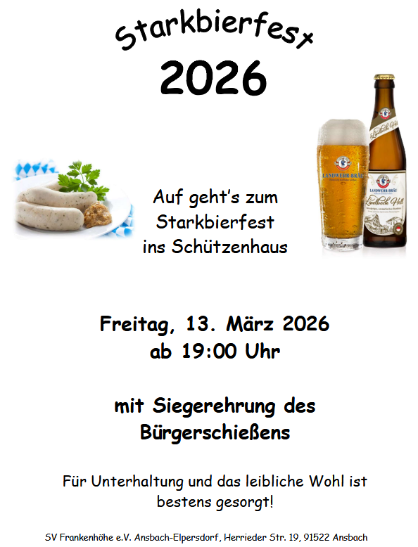 Starkbierfest 2026